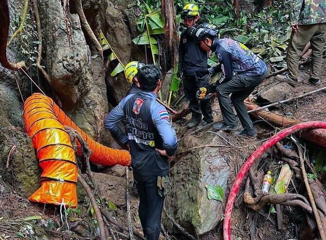 Search Continues for Trapped Villagers in Flooded Laos Cave