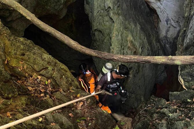 Rescue Efforts Underway for Seven Trapped in Laos Cave