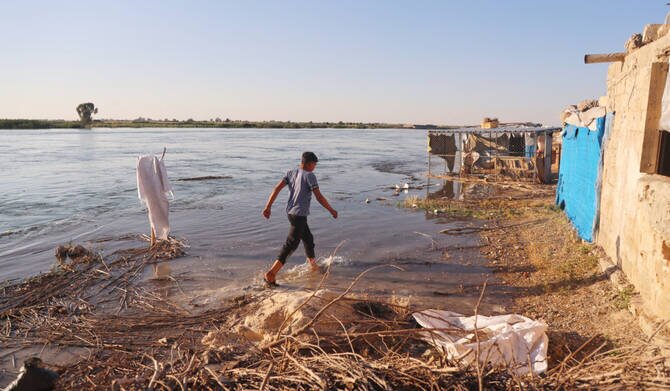 Euphrates River Flooding Damages Homes and Prompts Evacuations in Syria