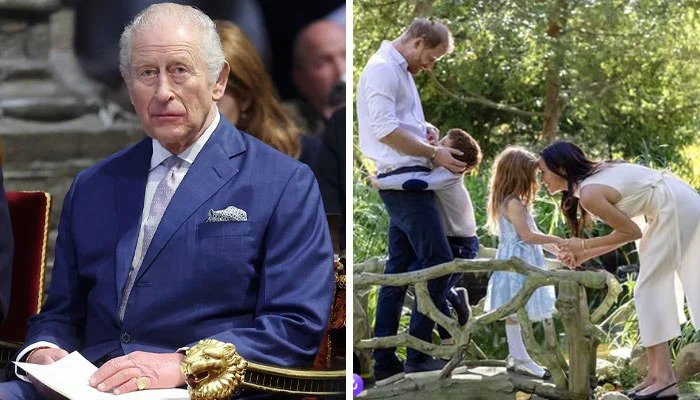 After Four Years, and Under a Heavy Veil of Secrecy: King Charles Meets His Grandchildren, Harry and Meghan's Children