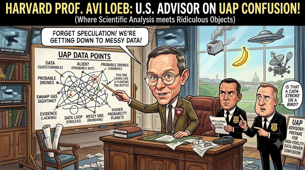 Harvard Astrophysicist to Lead U.S. Scientific Advisory on Unidentified Aerial Phenomena