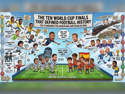 The Ten World Cup Finals That Defined Football History