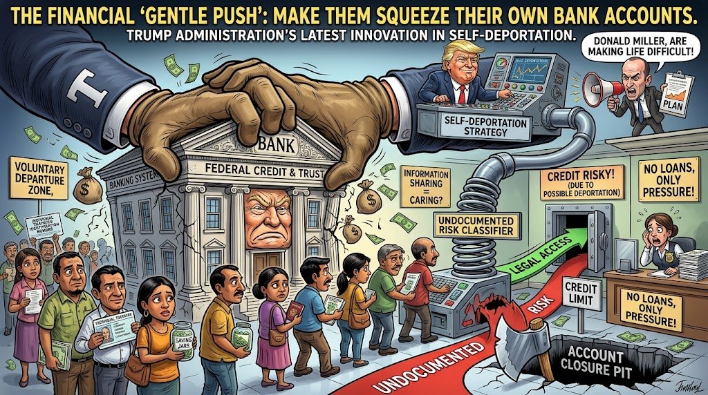 Trump Administration Pressures Banks to Restrict Financial Access for Undocumented Immigrants