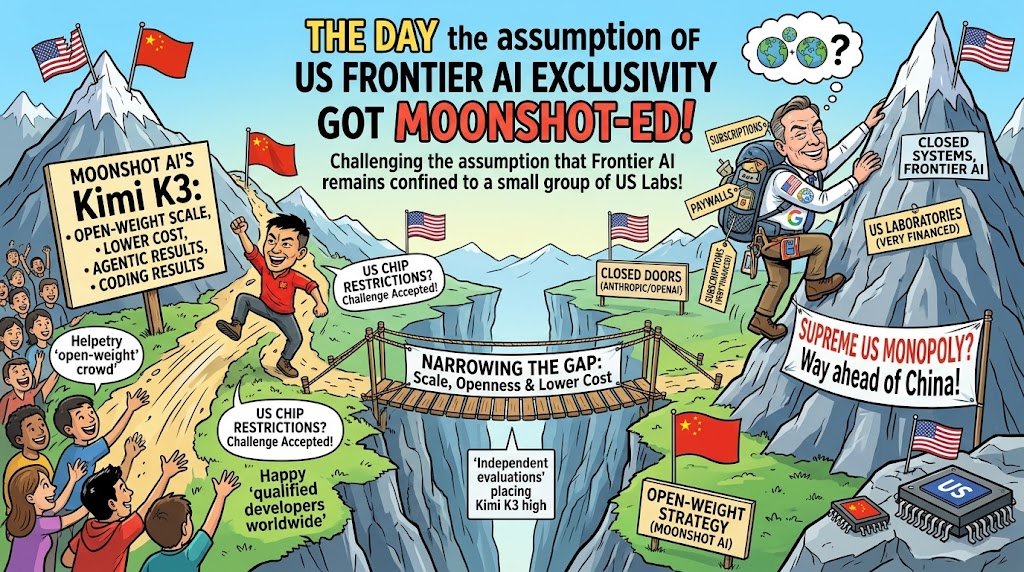 China’s Moonshot’s Kimi K3 Narrows the Gap With Anthropic Through Scale, Openness and Lower Cost