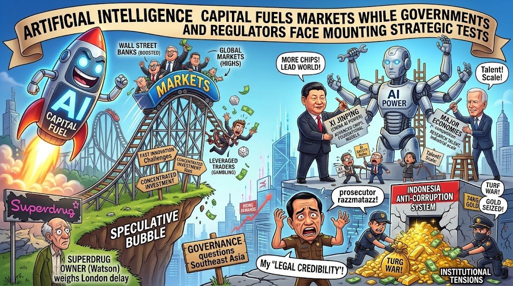 Artificial Intelligence Capital Fuels Markets While Governments and Regulators Face Mounting Strategic Tests
