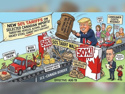 Trump Orders 50% Tariffs on Selected Canadian Imports