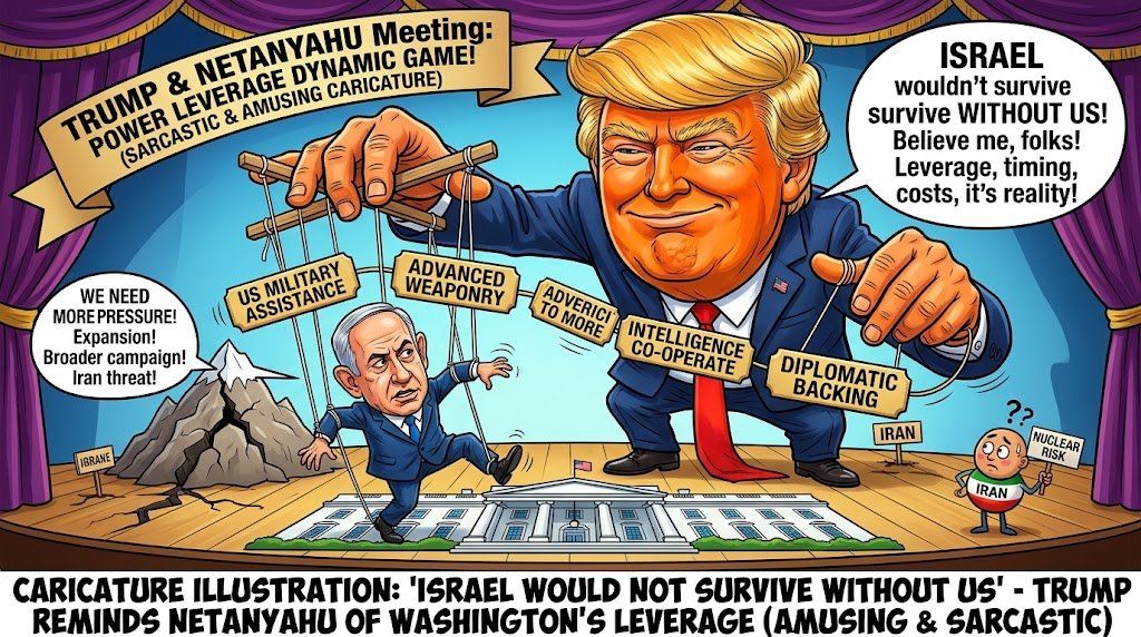 Trump says Israel ‘would not survive’ without US