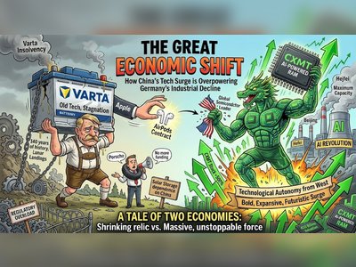 The Great Economic Shift: How China's Tech Surge is Overpowering Germany's Industrial Decline