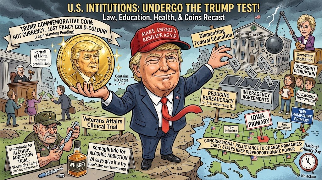 Trump-Era Policy Shifts Test the Boundaries of U.S. Institutions