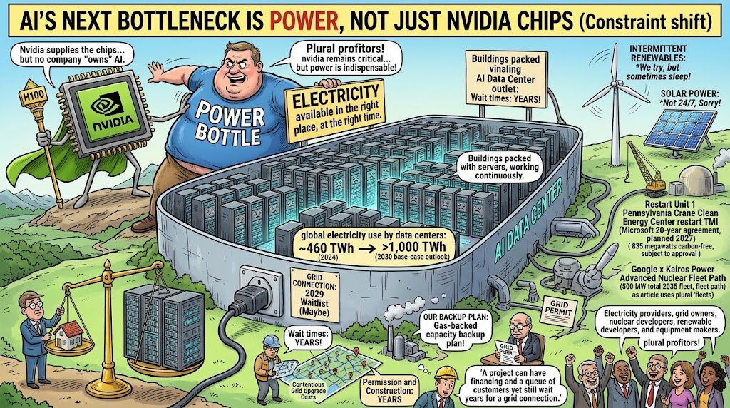 AI’s Next Bottleneck Is Power, Not Just Nvidia Chips